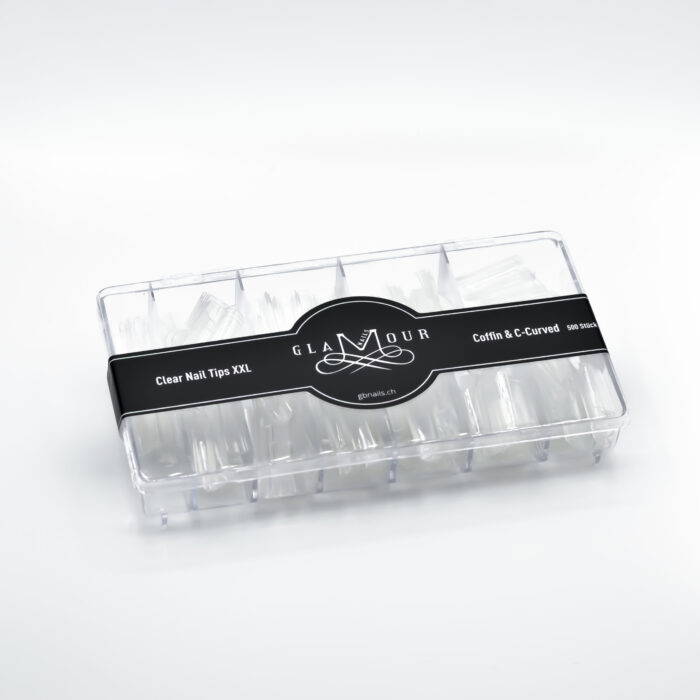 Clear Nail Tips XXL - Image 2
